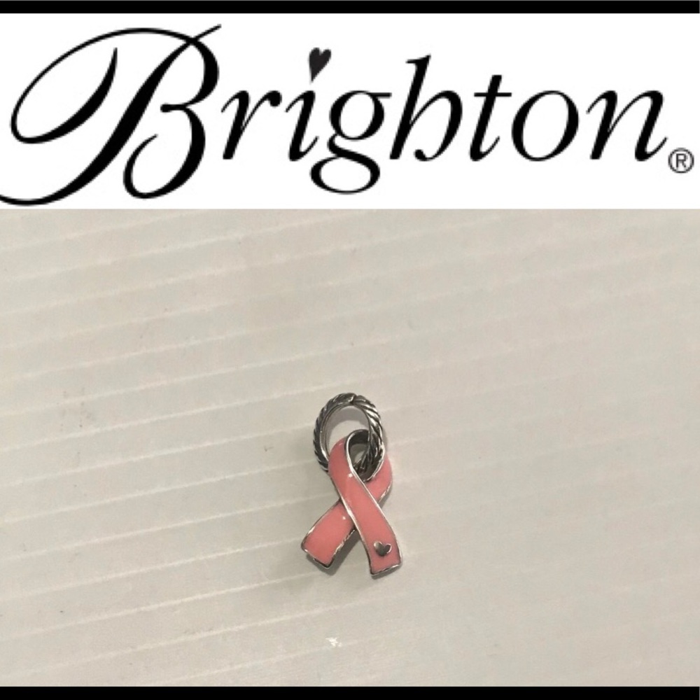 Brighton Breast Cancer Pink Ribbon Charm        Never worn